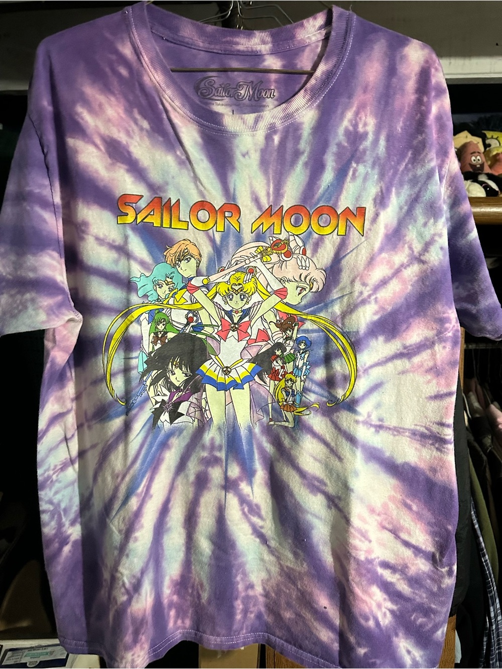 Tie-Dye  salir moon Graphic  T-Shirt